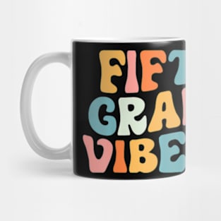 Fifth Grade  5th Grade Team Retro 1st Day of School Mug